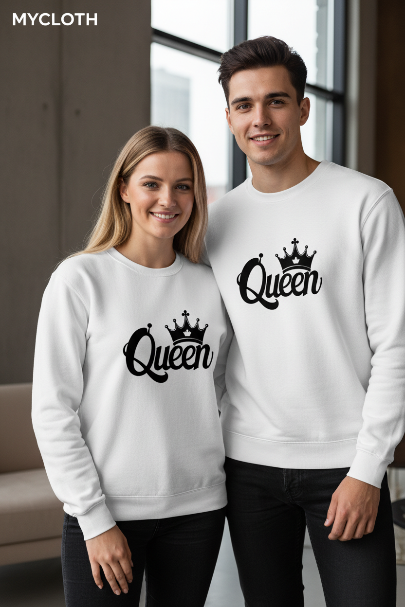 Queen : Full Sleeve Sweatshirt ( in Multiple Colours )