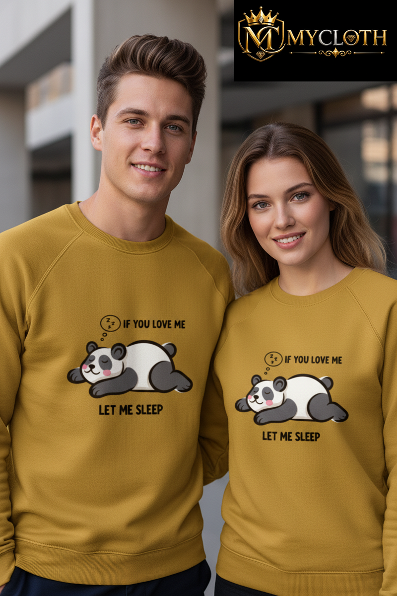 Funny Panda Full Sleeve Sweatshirt in All Colours