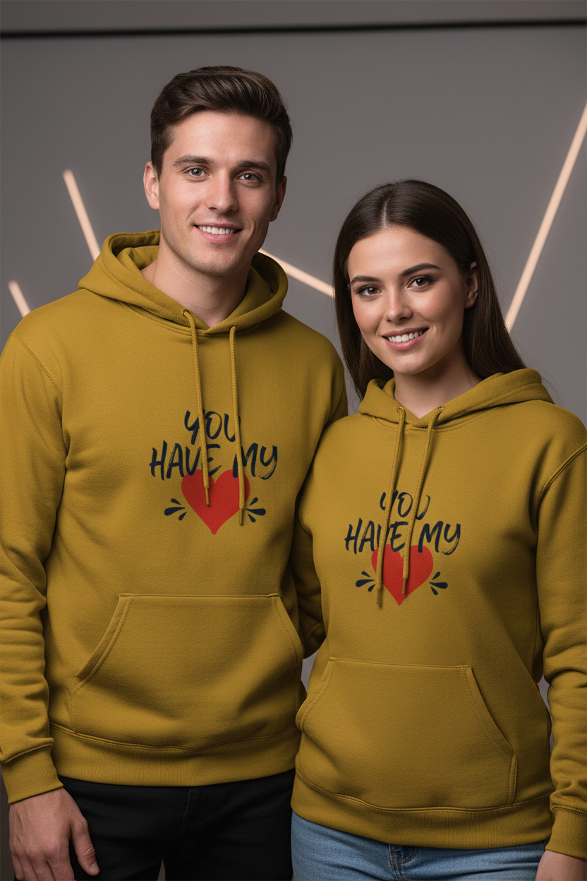 You Have My Heart Hoodie in All Colours