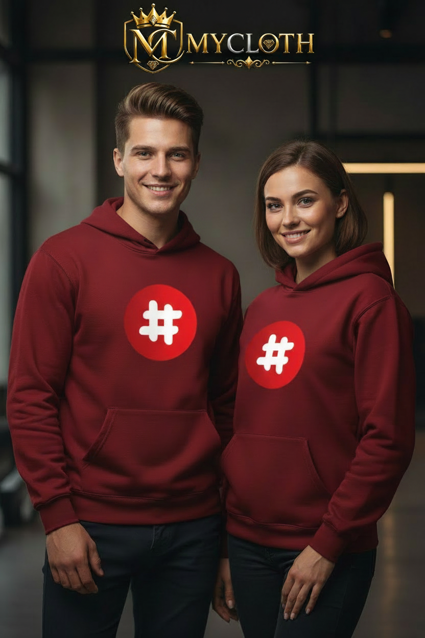 Hashtag Hoodie ( in multiple colours )