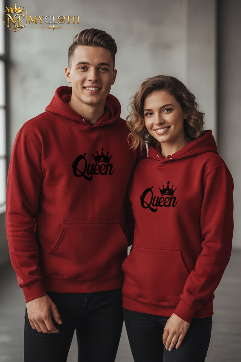 Queen Hoodie ( in Multiple Colours )