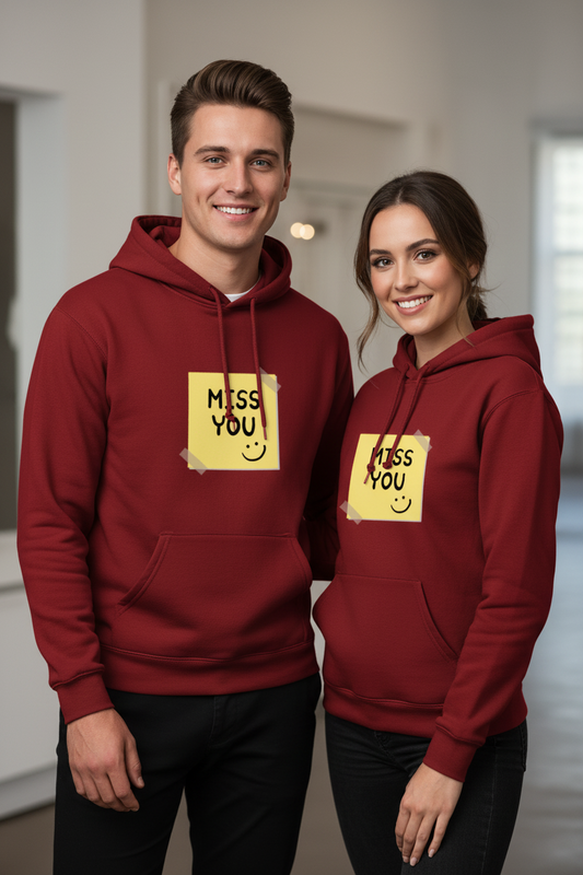 Miss You Hoodie ( in Multiple Colours )