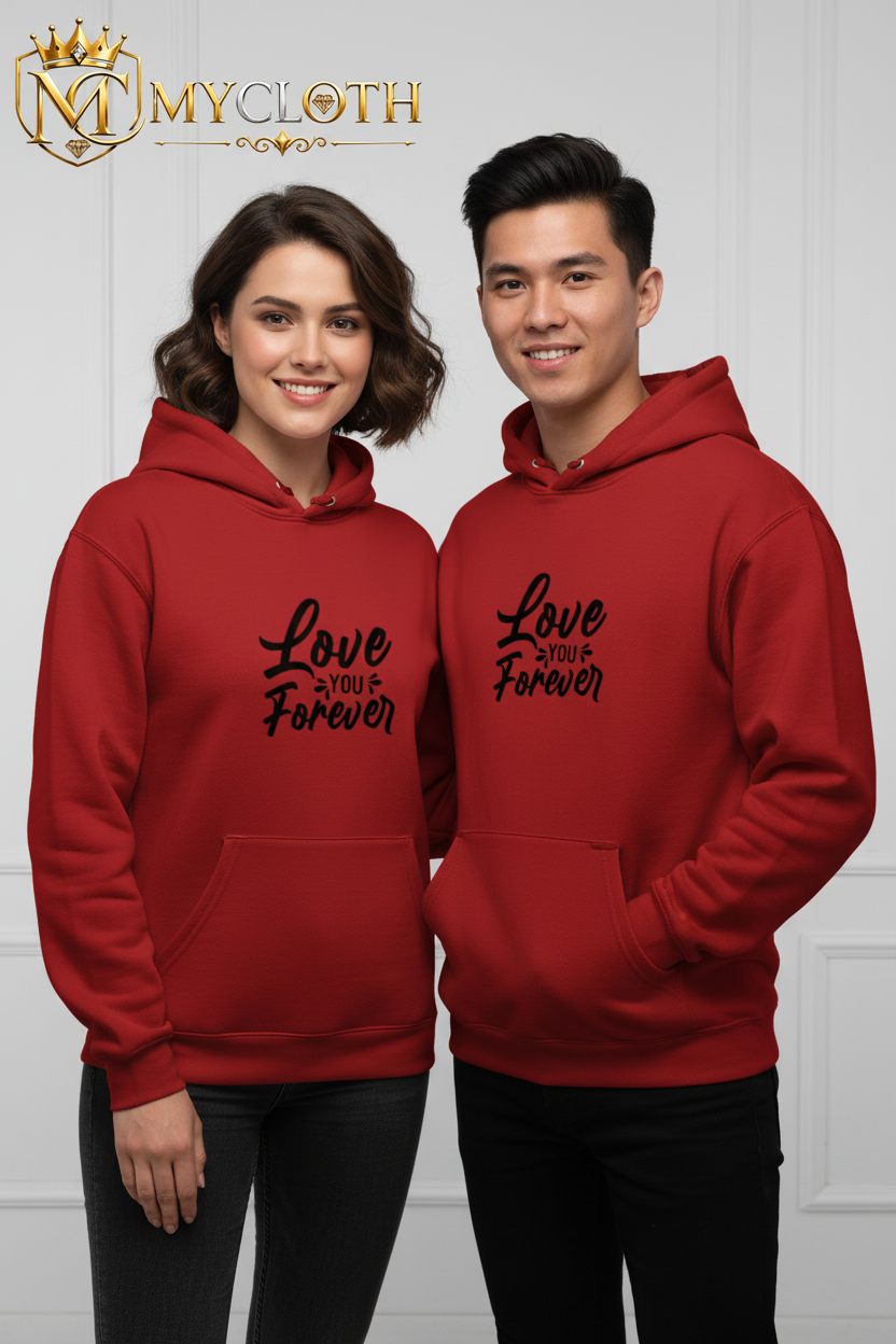 Love You Forever Hoodie ( in All Colours )