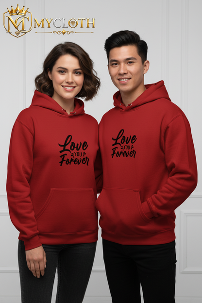 Love You Forever Hoodie ( in All Colours )