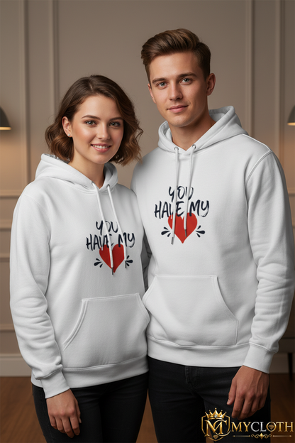 You Have My Heart Hoodie in All Colours