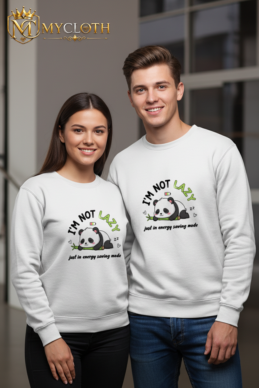 I am Not Lazy : Full Sleeve Sweatshirt in All Colours