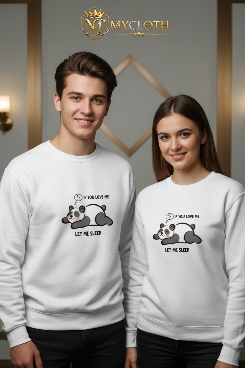 Funny Panda Full Sleeve Sweatshirt in All Colours