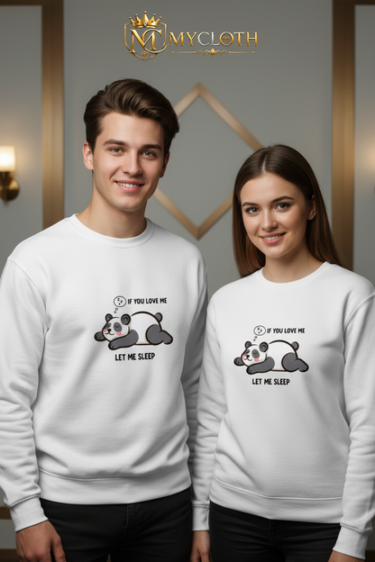 Funny Panda Full Sleeve Sweatshirt in All Colours