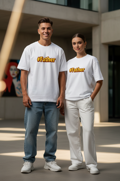 Father Oversized Standard T-Shirt ( in multiple colours )