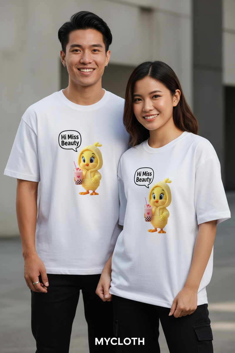 Hii Miss Oversized Standard T-Shirt ( in multiple colours )