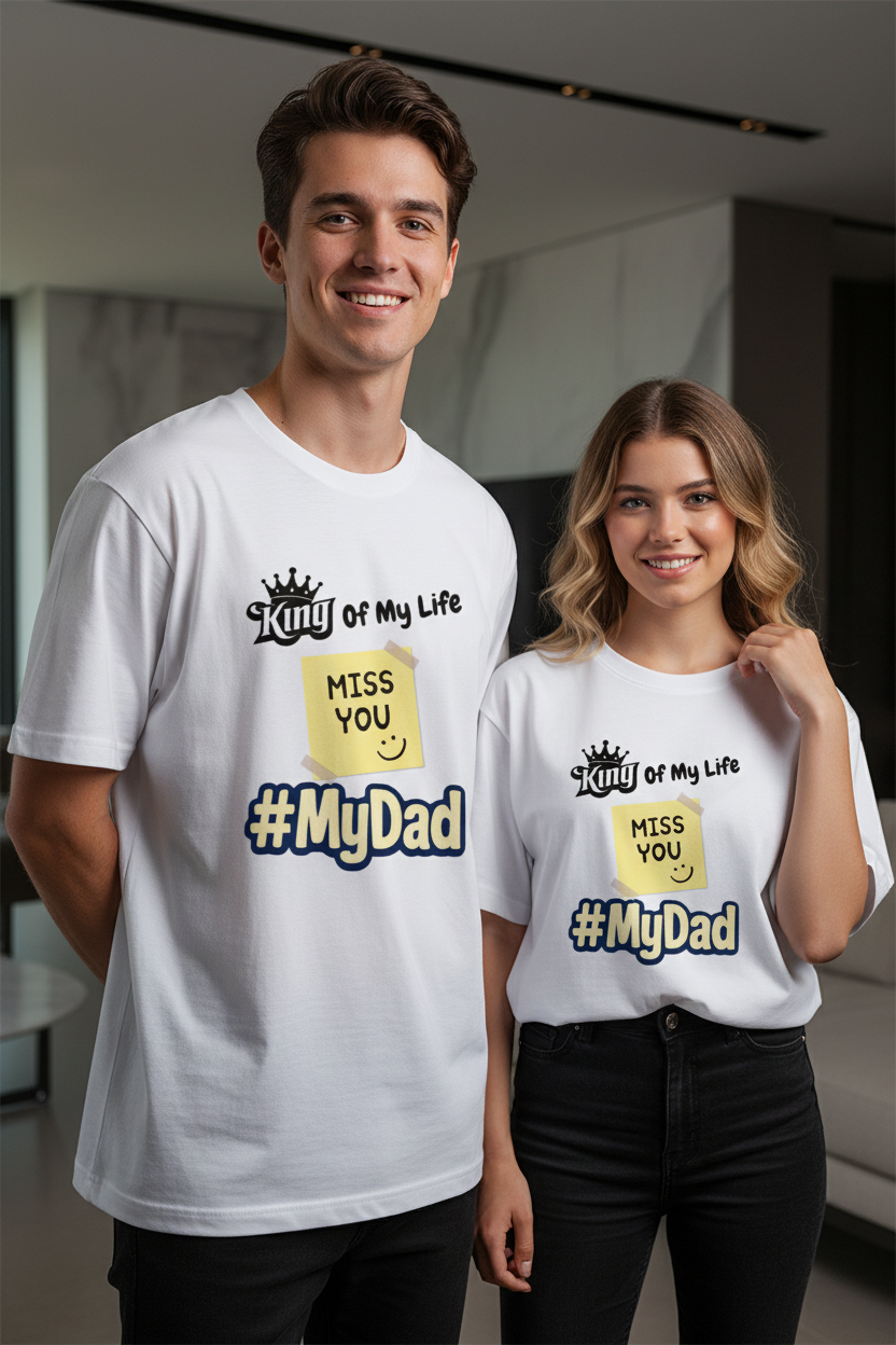 My Dad : Oversized Standard T-Shirt ( in multiple colours )