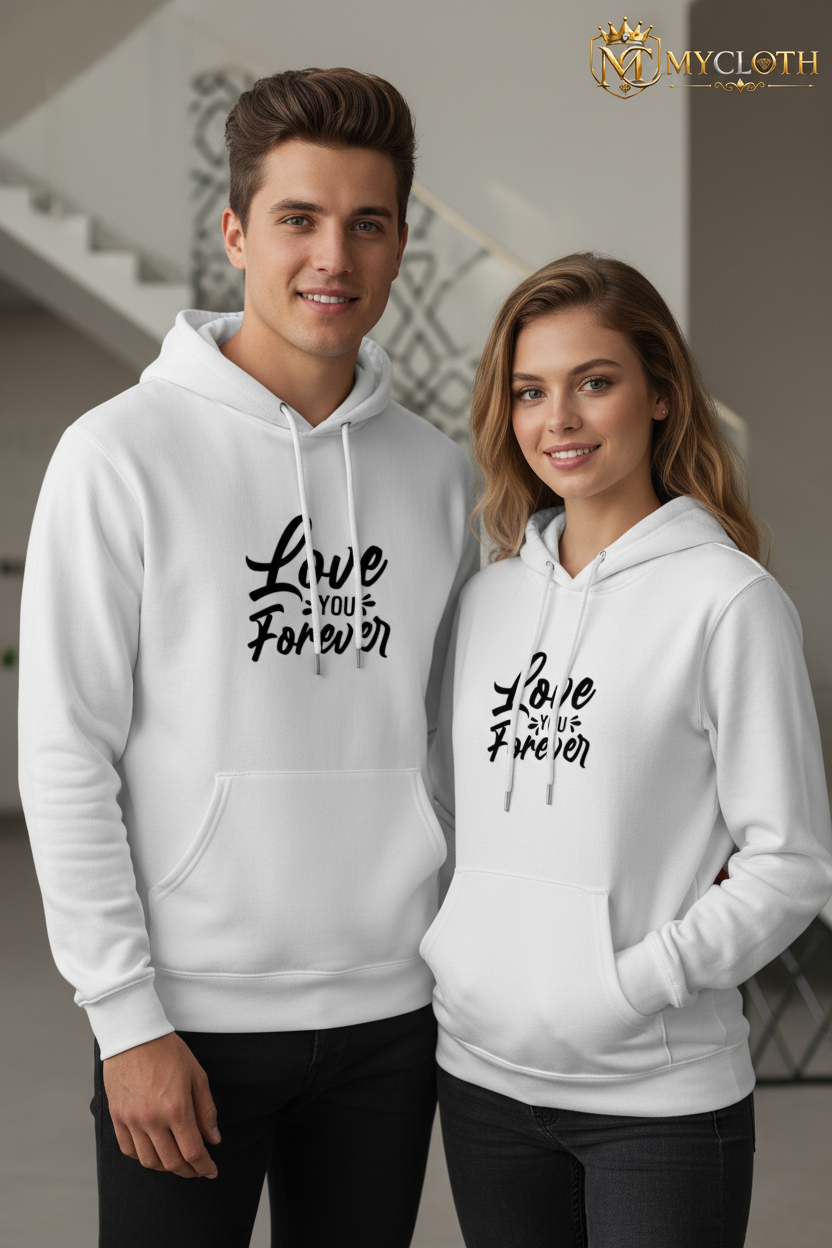 Love You Forever Hoodie ( in All Colours )