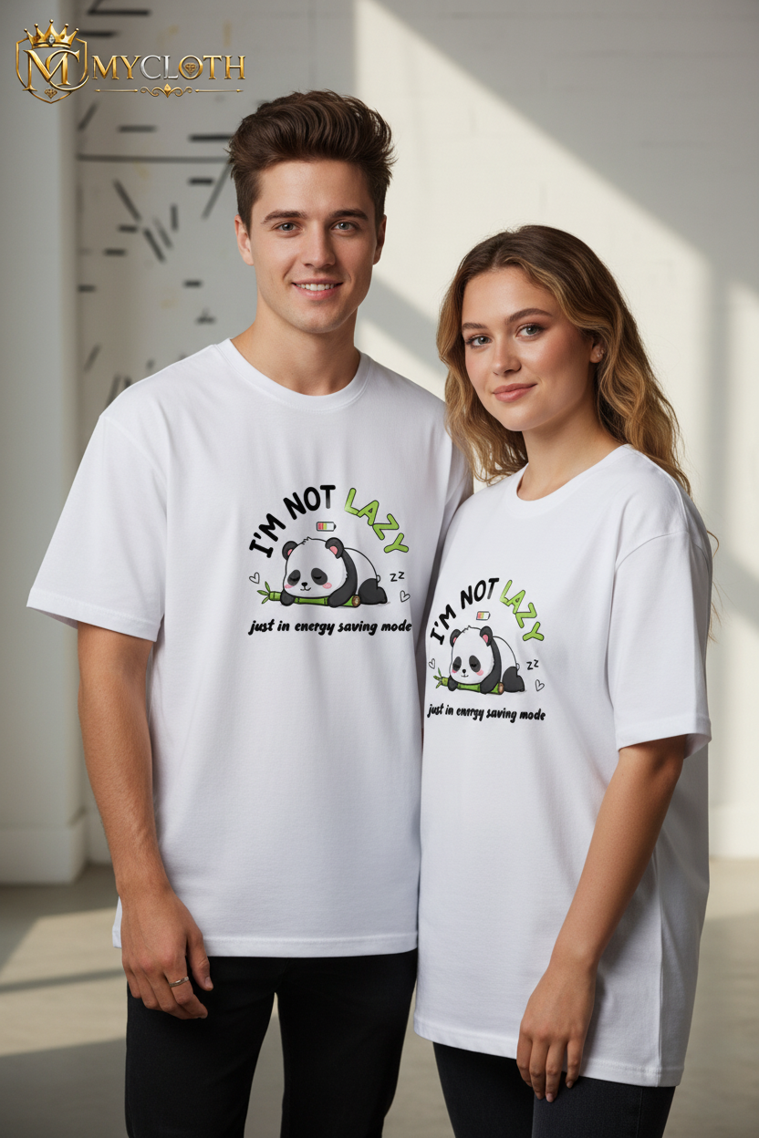 I Am Not Lazy Oversized Standard T-Shirt in all Colours