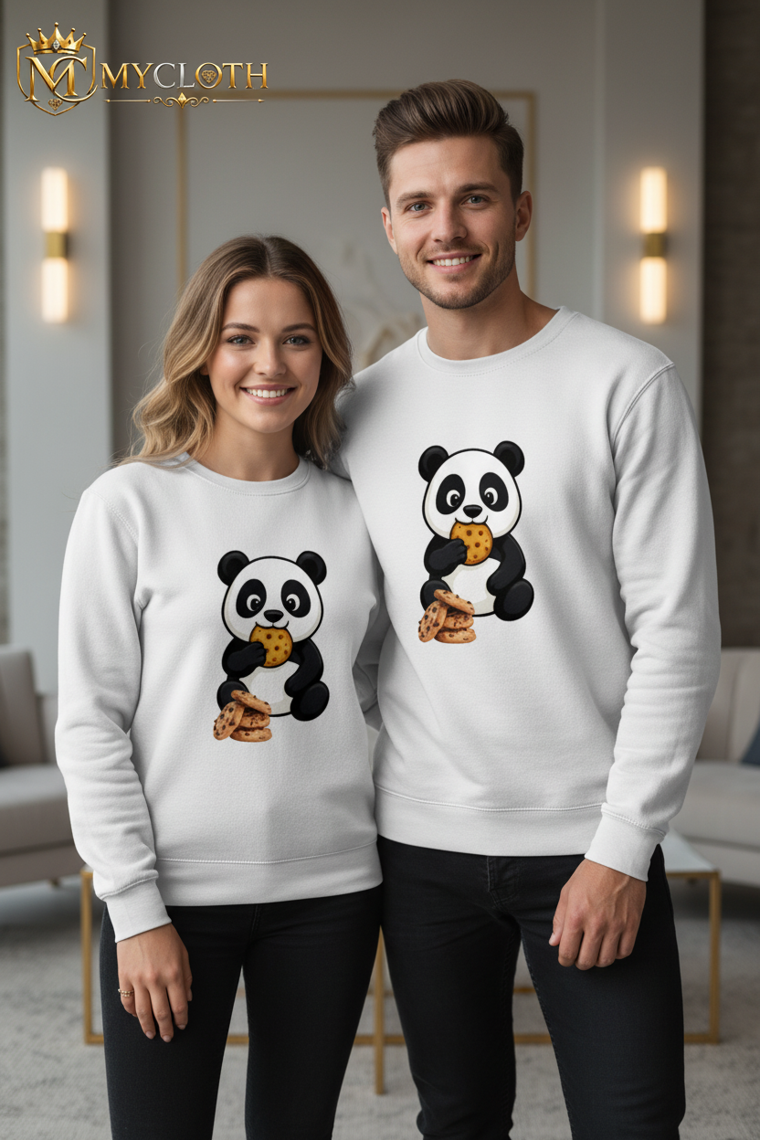 Eating Panda Full sleeve Shirt for Men's and women's in all Colours