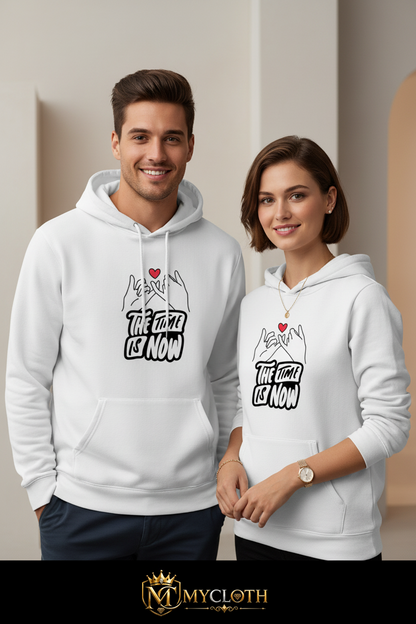 Time is Now Hoodie ( in multiple colours )