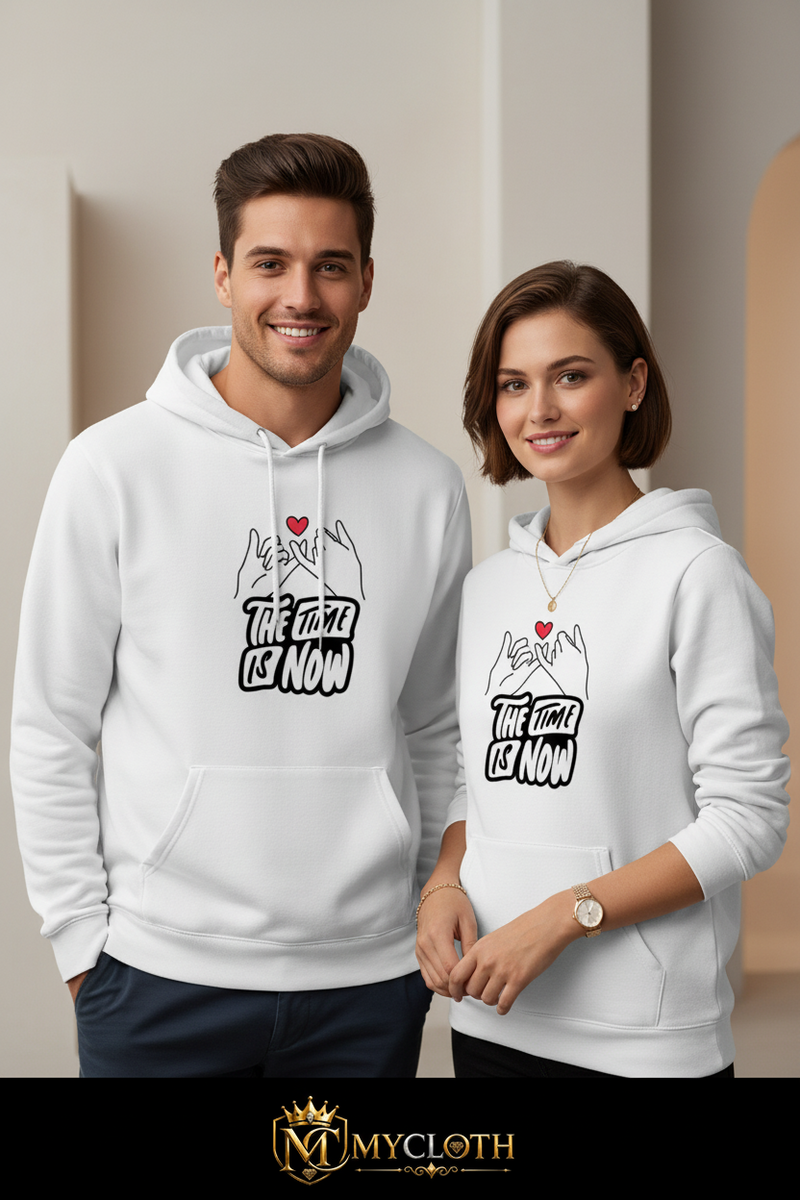 Time is Now Hoodie ( in multiple colours )