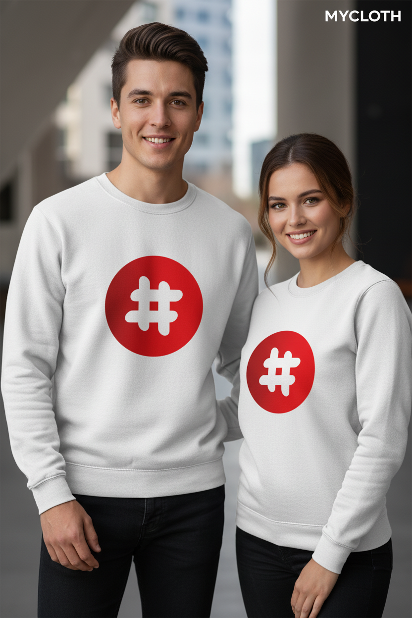 Hashtag Sweatshirt ( in multiple colours )