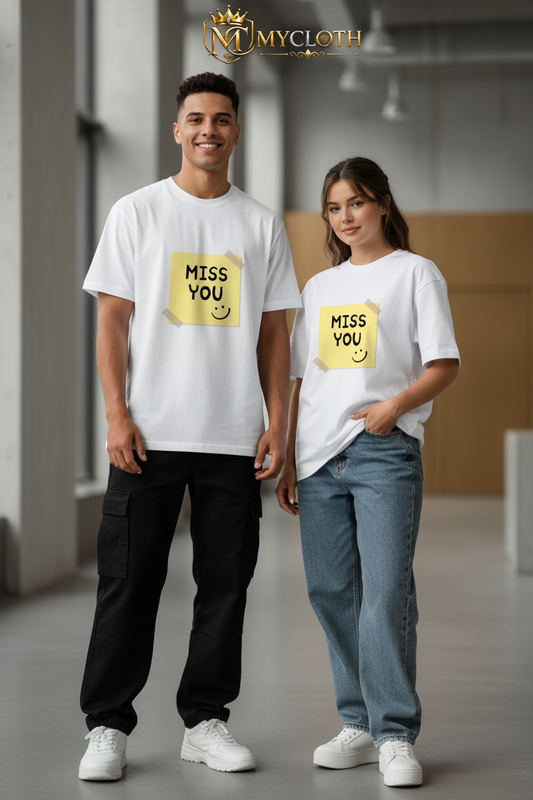 Miss You Oversized Standard T-Shirt ( in multiple colours )