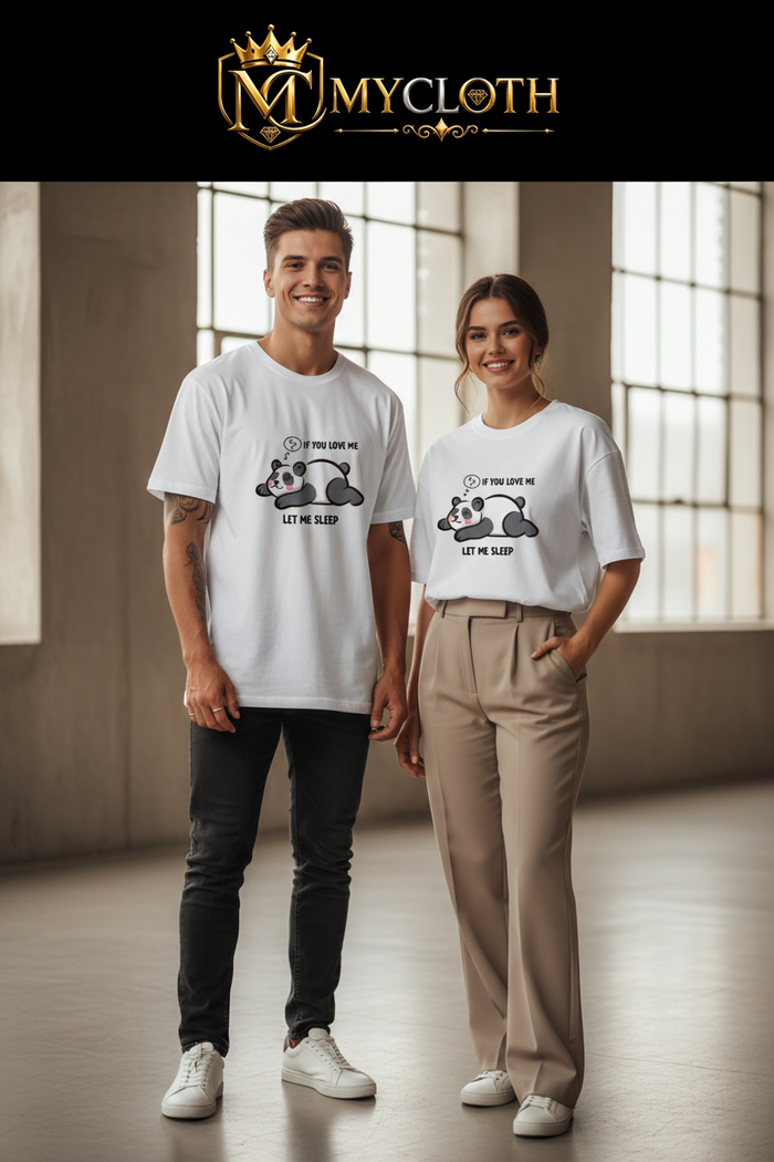 Funny Panda : Oversized Standard T-Shirt