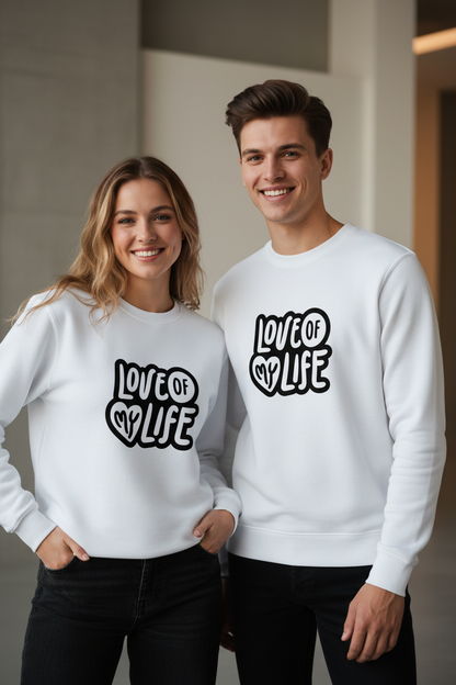 Love of My Life Sweatshirt ( in multiple colours )