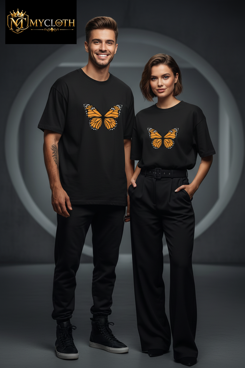 Butterfly Oversized Standard T-Shirt ( in All Colours )