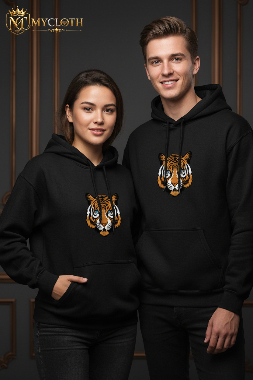 Tiger Hoodie ( in Multiple Colours )