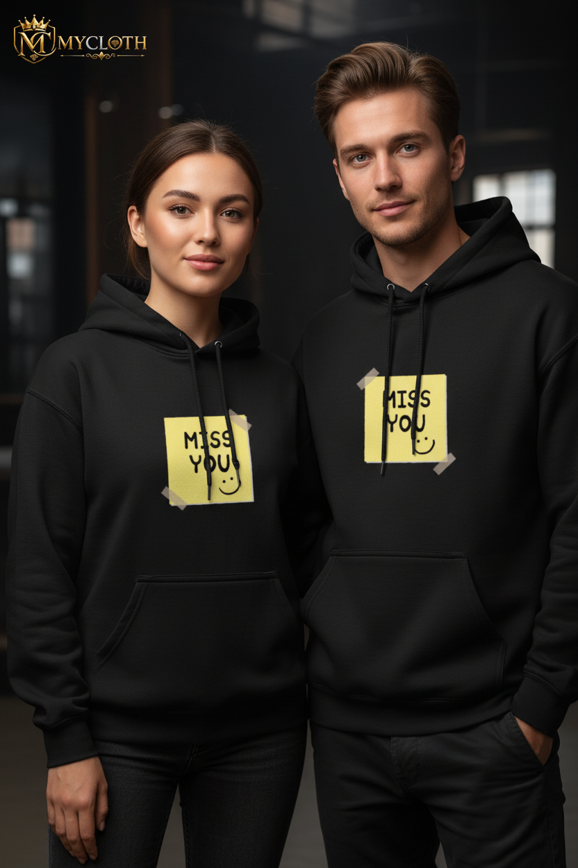 Miss You Hoodie ( in Multiple Colours )