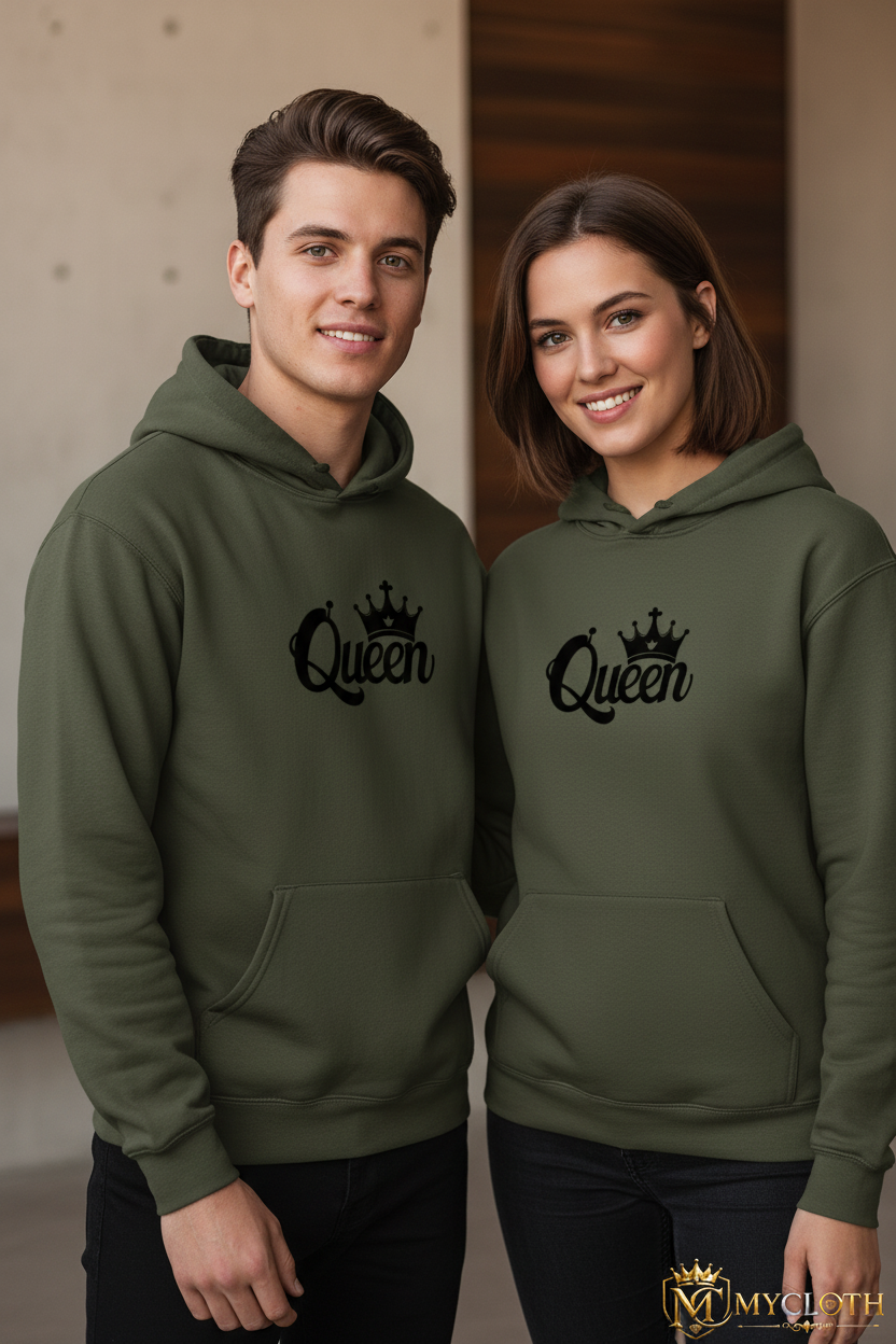 Queen Hoodie ( in Multiple Colours )
