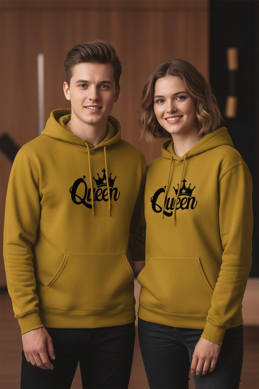 Queen Hoodie ( in Multiple Colours )