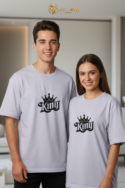 King Oversized Standard T-Shirt ( in Multiple Colours )