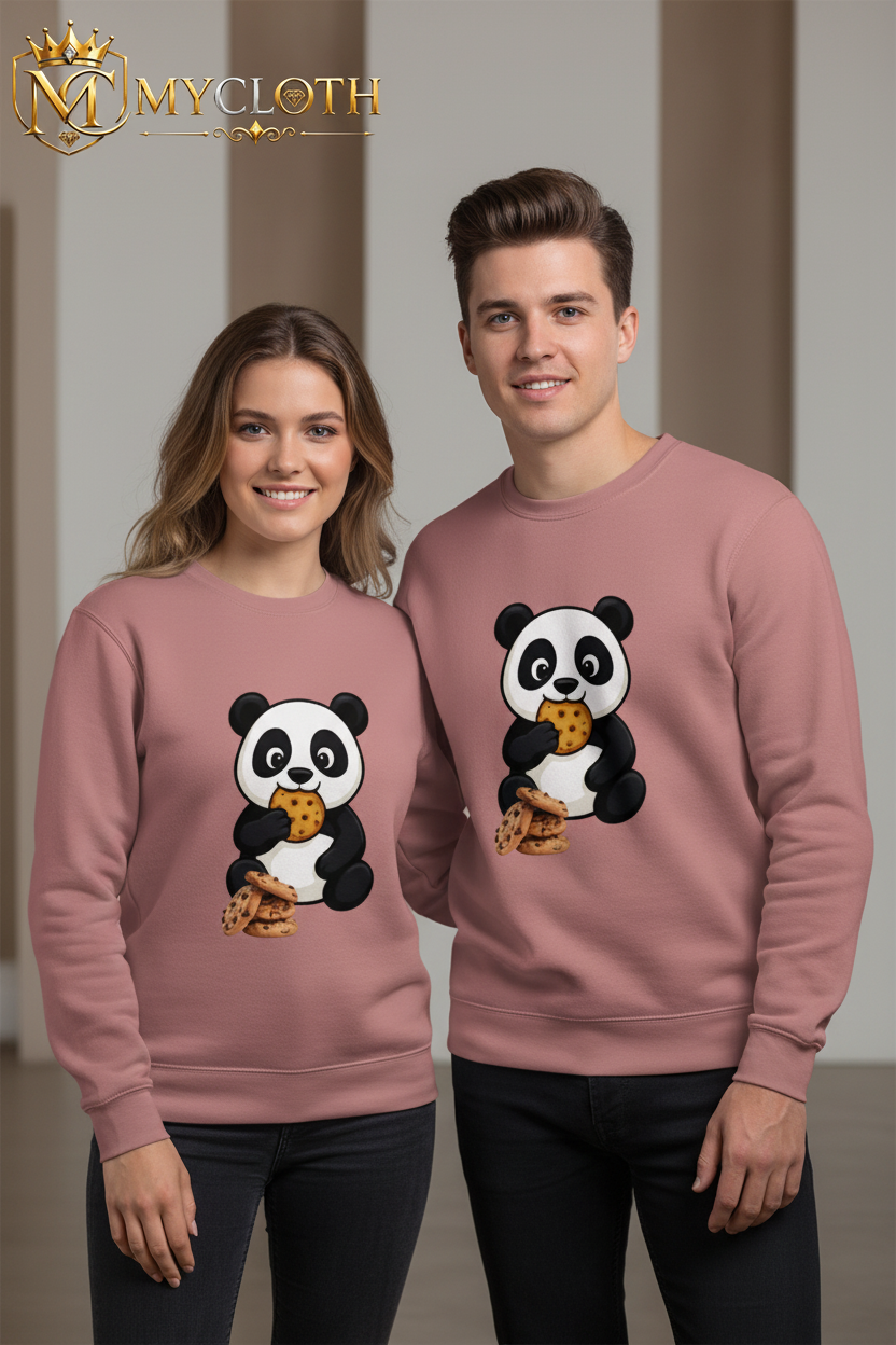 Eating Panda Full sleeve Shirt for Men's and women's in all Colours
