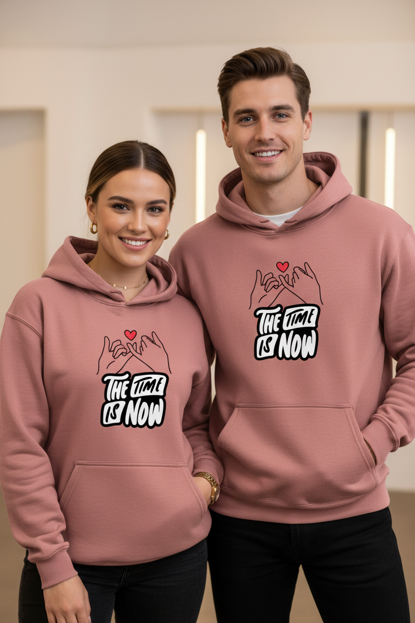 Time is Now Hoodie ( in multiple colours )