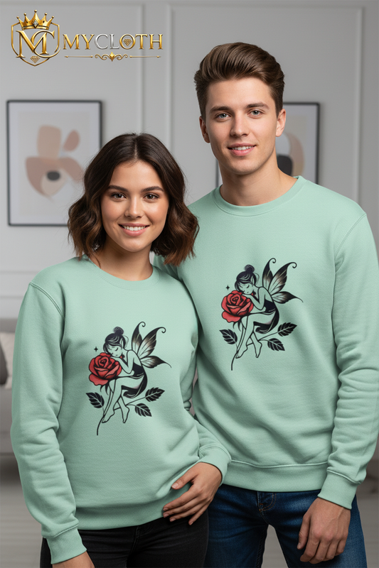 Rose Girl Sweatshirt ( in Multiple Colours )