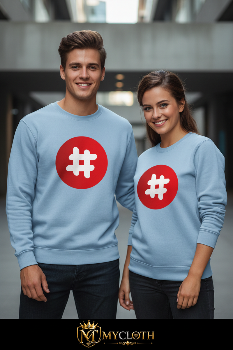 Hashtag Sweatshirt ( in multiple colours )